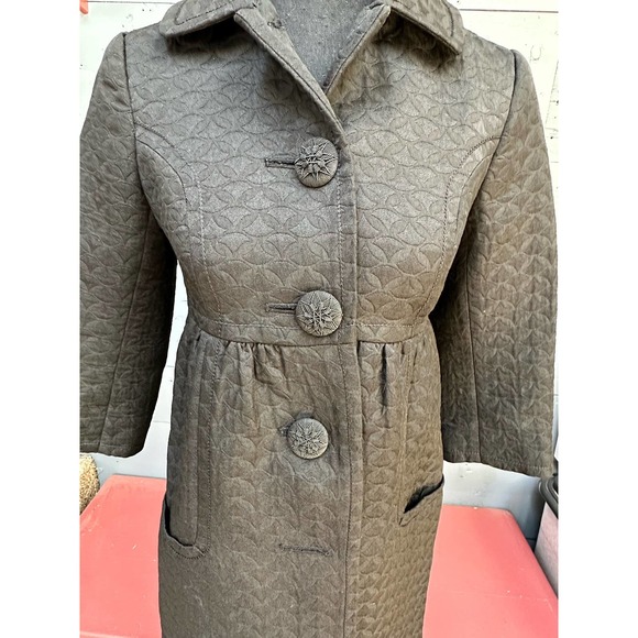 Max Studio Black Pea Coat - Picture 3 of 8